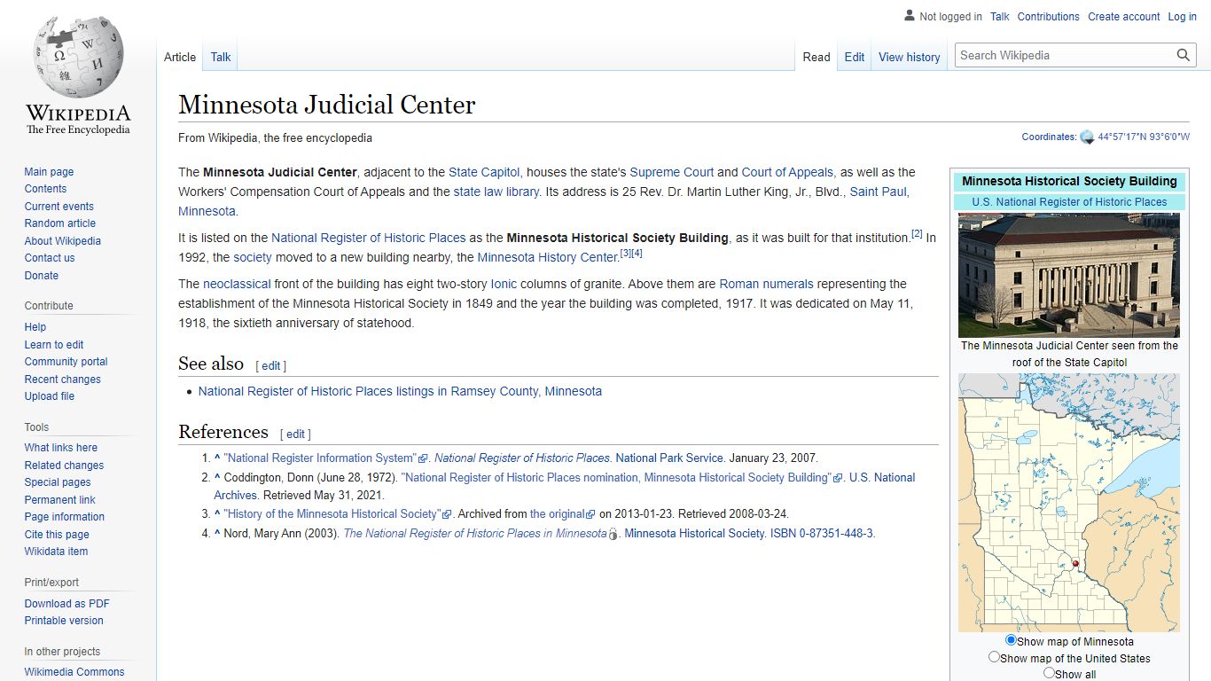 Minnesota Judicial Center - Wikipedia